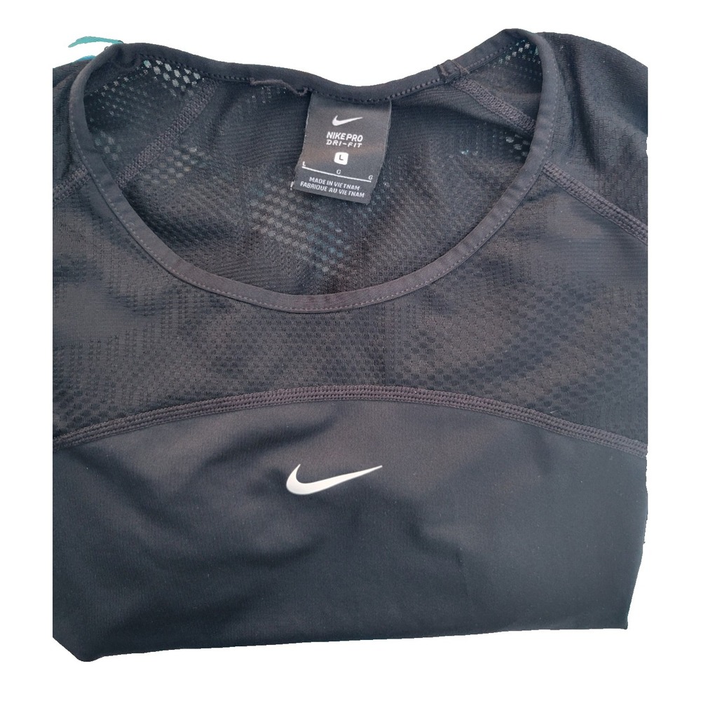 Nike Pro Dri- Fit Women's short sleeve cropped top - Picture 5 of 6